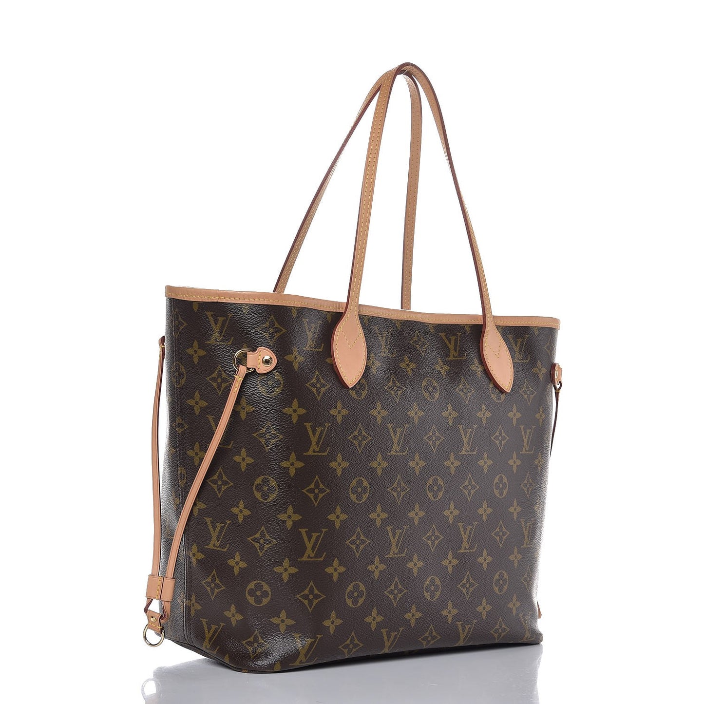 Monogram V Neverfull MM Turquoise