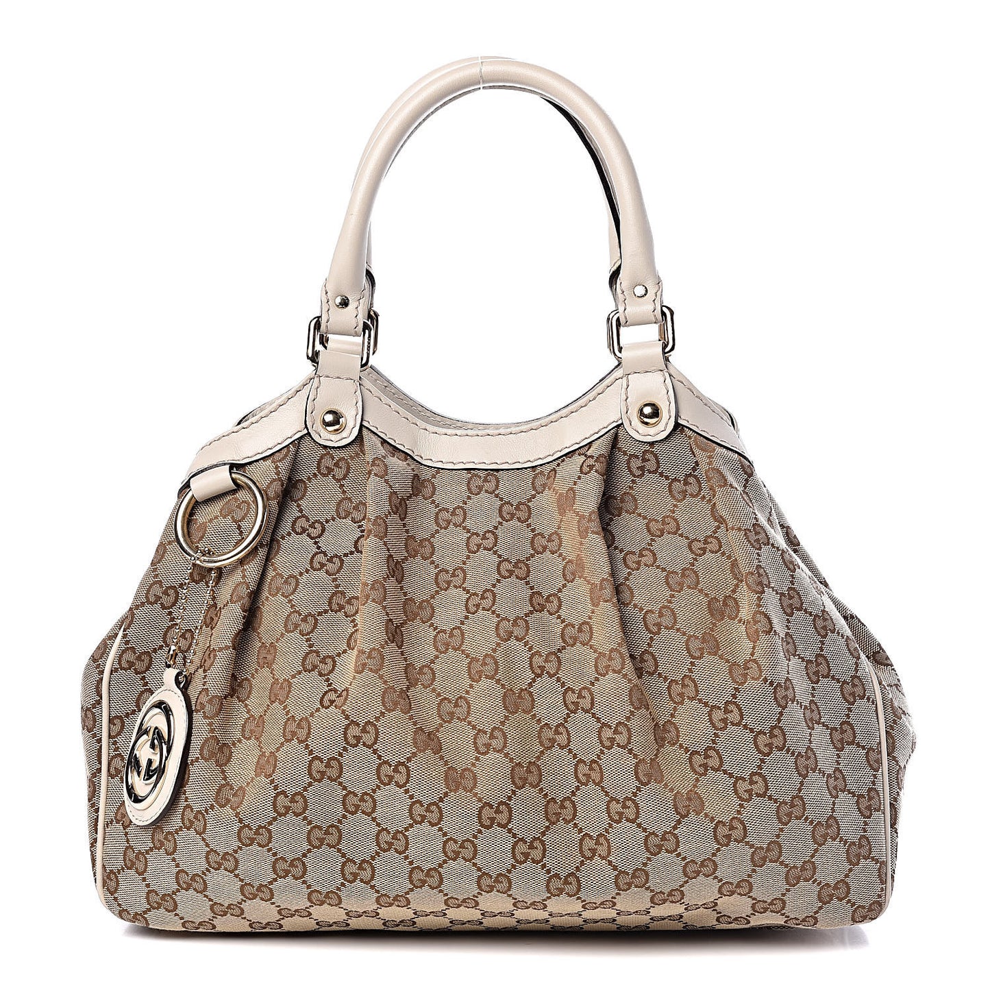 Monogram Medium Sukey Tote Off White