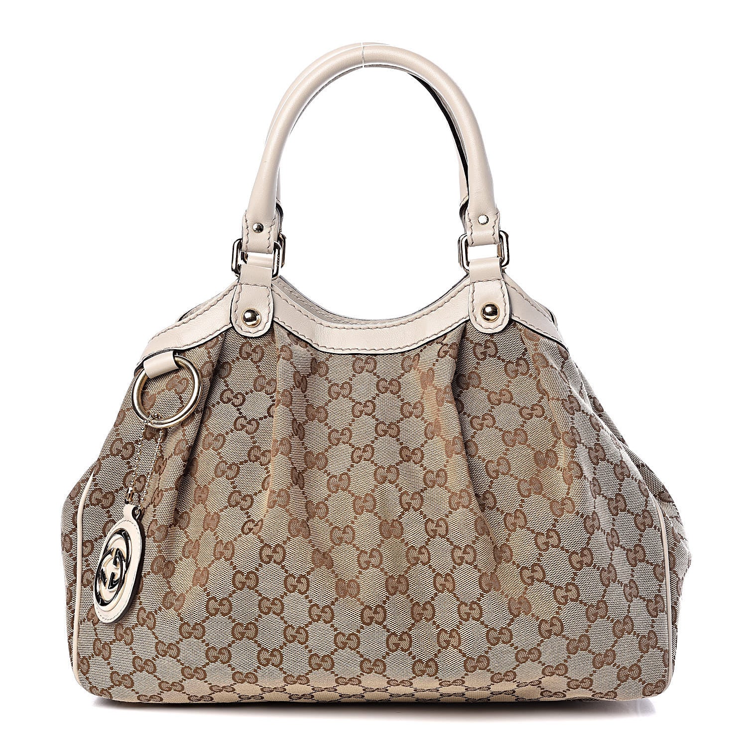Gucci Monogram Medium Sukey Tote Off White 1 of 9