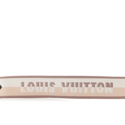 Louis Vuitton Jacquard Speedy Bandouliere 20 Shoulder Strap Beige Brown 3 of 4