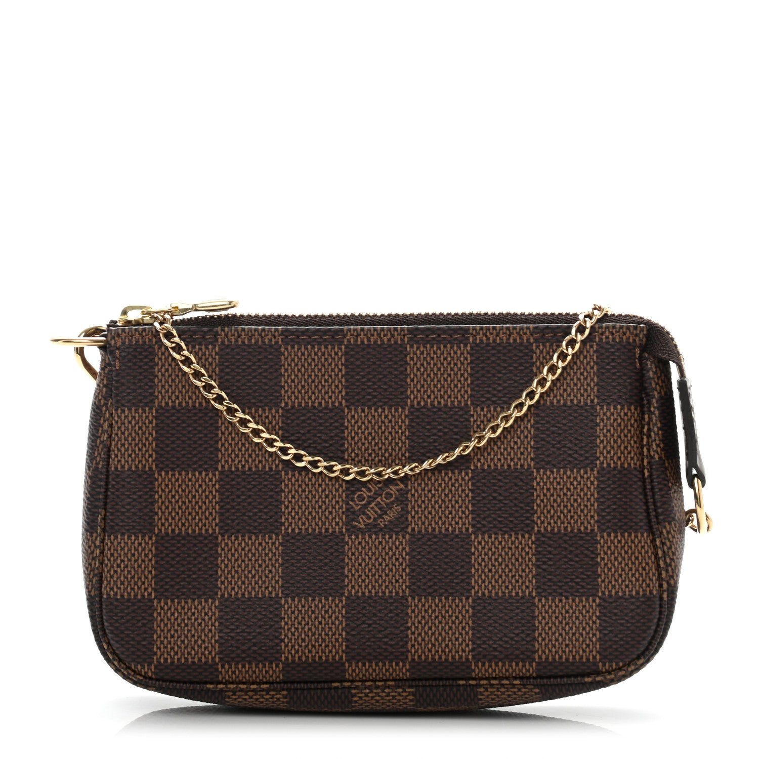 Louis Vuitton Damier Ebene Mini Pochette Accessories 1 of 7