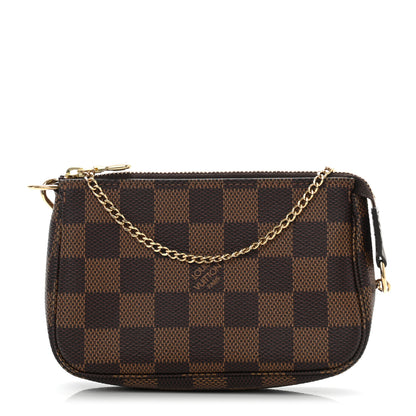 Louis Vuitton Damier Ebene Mini Pochette Accessories 1 of 7