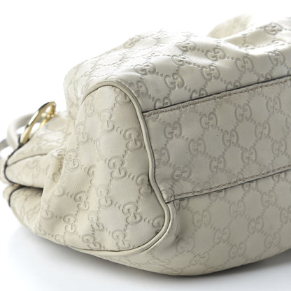 Gucci Guccissima Medium Sukey Tote Mystic White 6 of 10