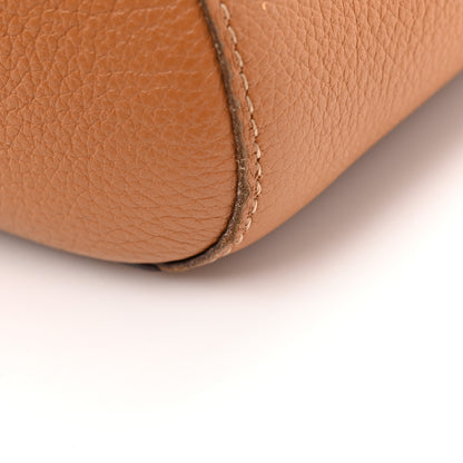 Delvaux Grained Calfskin MM Brillant Satchel Natural 12 of 15