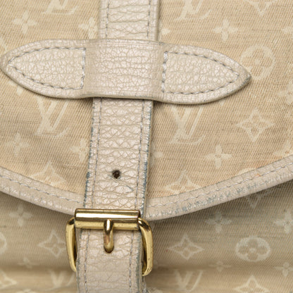 Louis Vuitton Monogram Mini Lin Saumur Dune 8 of 13
