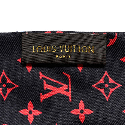 Louis Vuitton Silk Monogram Tribute To Alma BB Bandeau Black 3 of 4