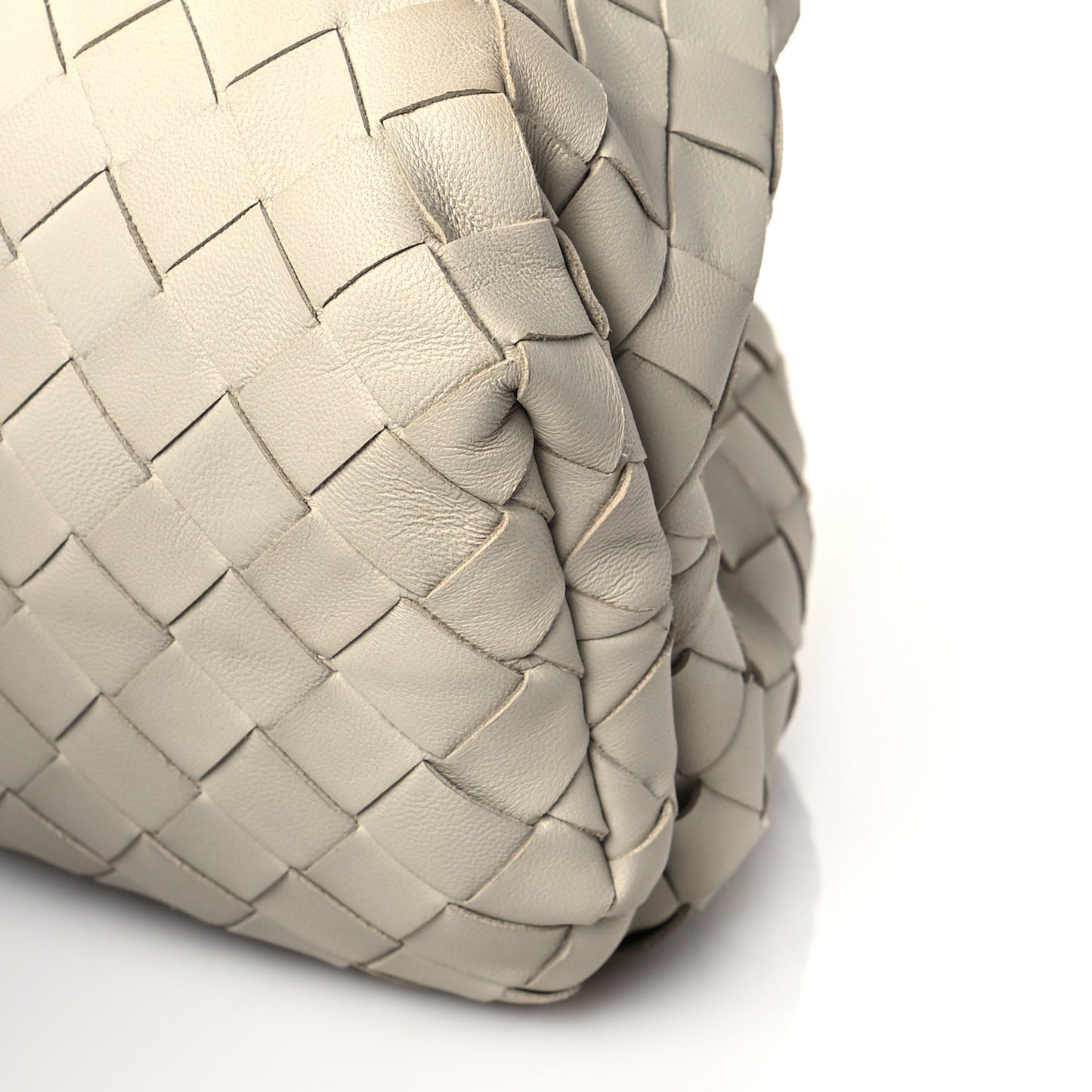 Nappa Maxi Intrecciato The Pouch Oversized Clutch Plaster