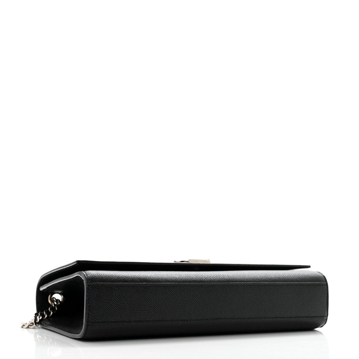 Grain De Poudre Medium Classic Monogram Kate Satchel Black