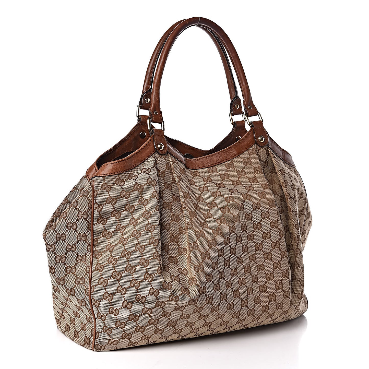 Monogram Large Sukey Tote Brown