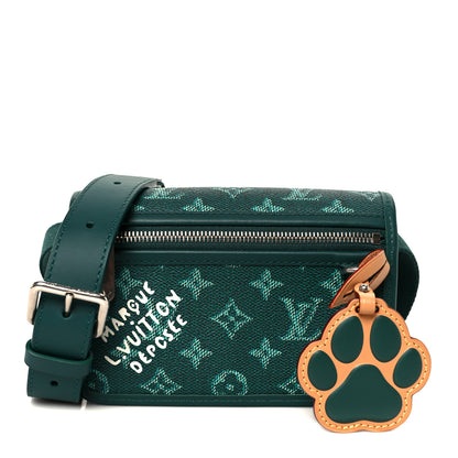 Louis Vuitton Monogram Heritage Bosphore Wearable Wallet Green 1 of 11