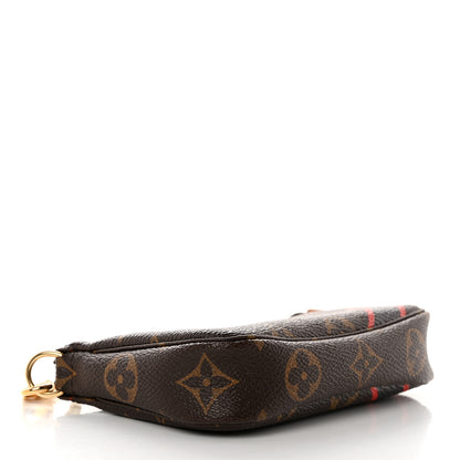 Louis Vuitton Monogram My LV Heritage Mini Pochette Accessories Rouge Black 4 of 10