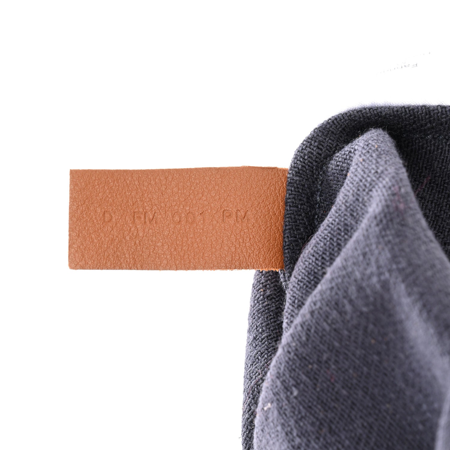 Hermes Canvas Swift Aline Grooming Bag Navy 6 of 9