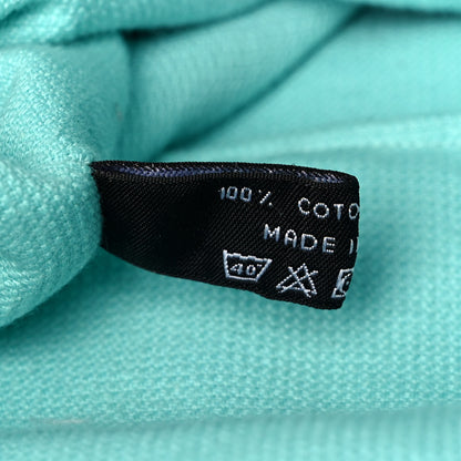 Chanel Terry Cotton CC Beach Tote Turquoise 7 of 16