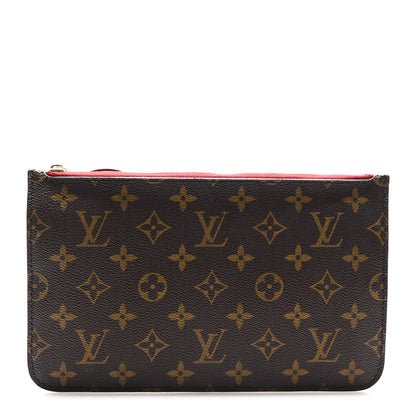 Louis Vuitton Monogram Neverfull MM GM Pochette Cherry 1 of 6
