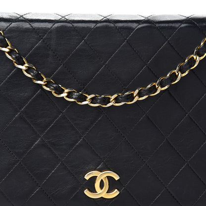 Chanel Lambskin Quilted Small Single Flap Black 14 of 14