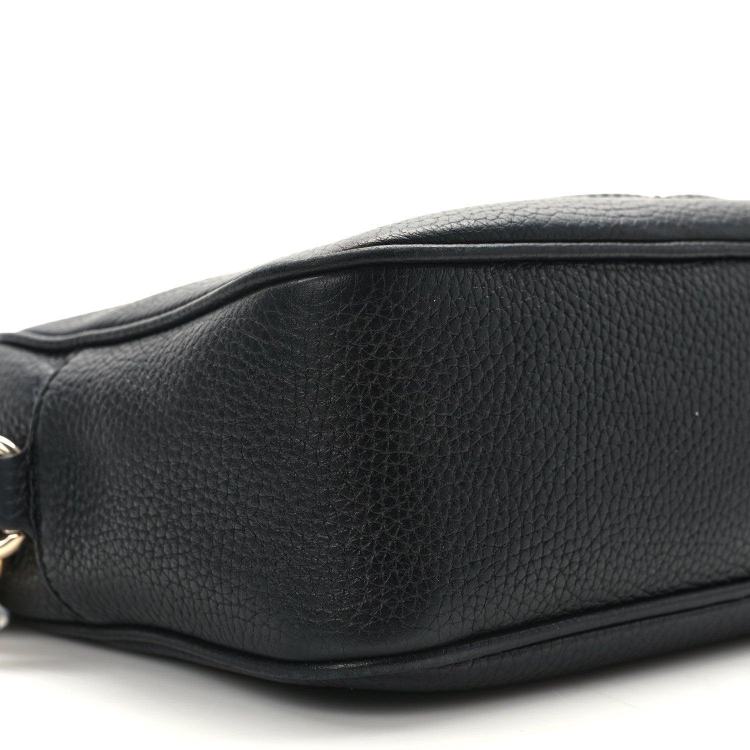 Gucci Pebbled Calfskin Small Soho Disco Bag Black 9 of 15