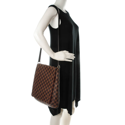 Louis Vuitton Damier Ebene Musette GM 2 of 8
