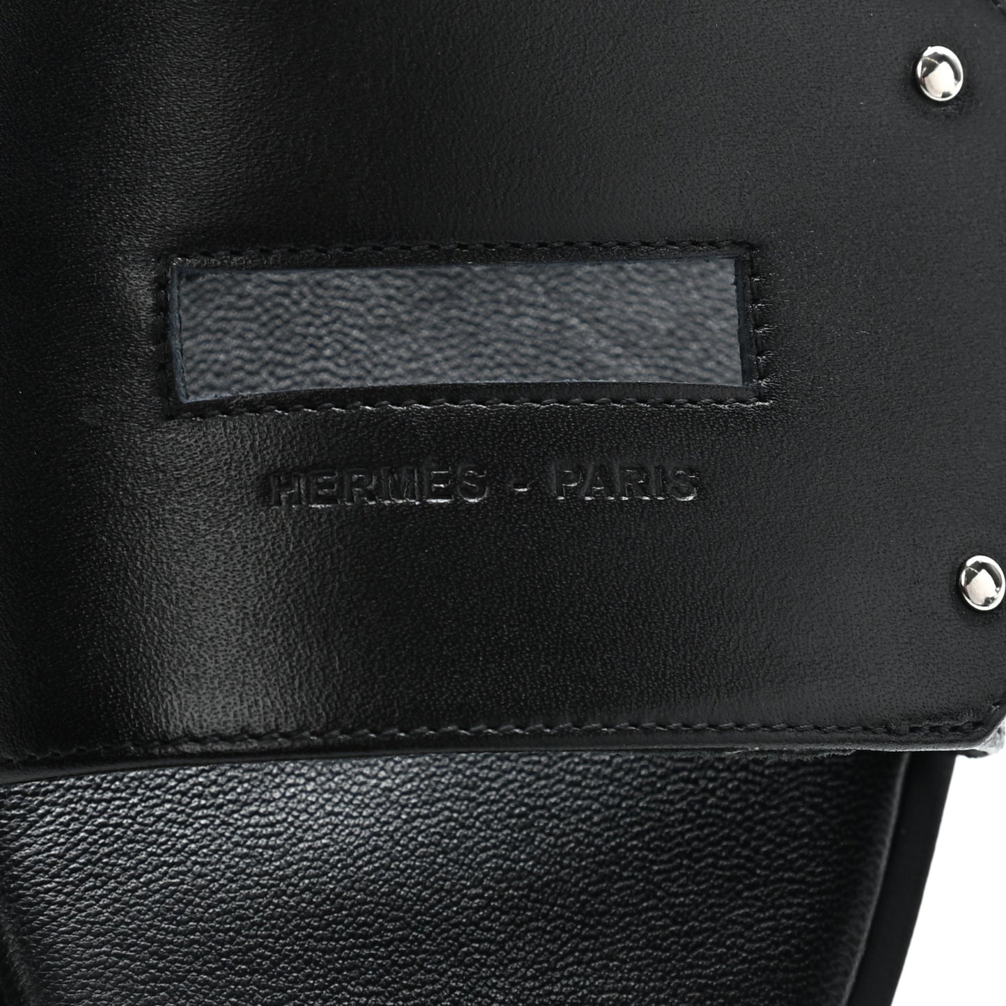 Calfskin View Sandals 37.5 Black