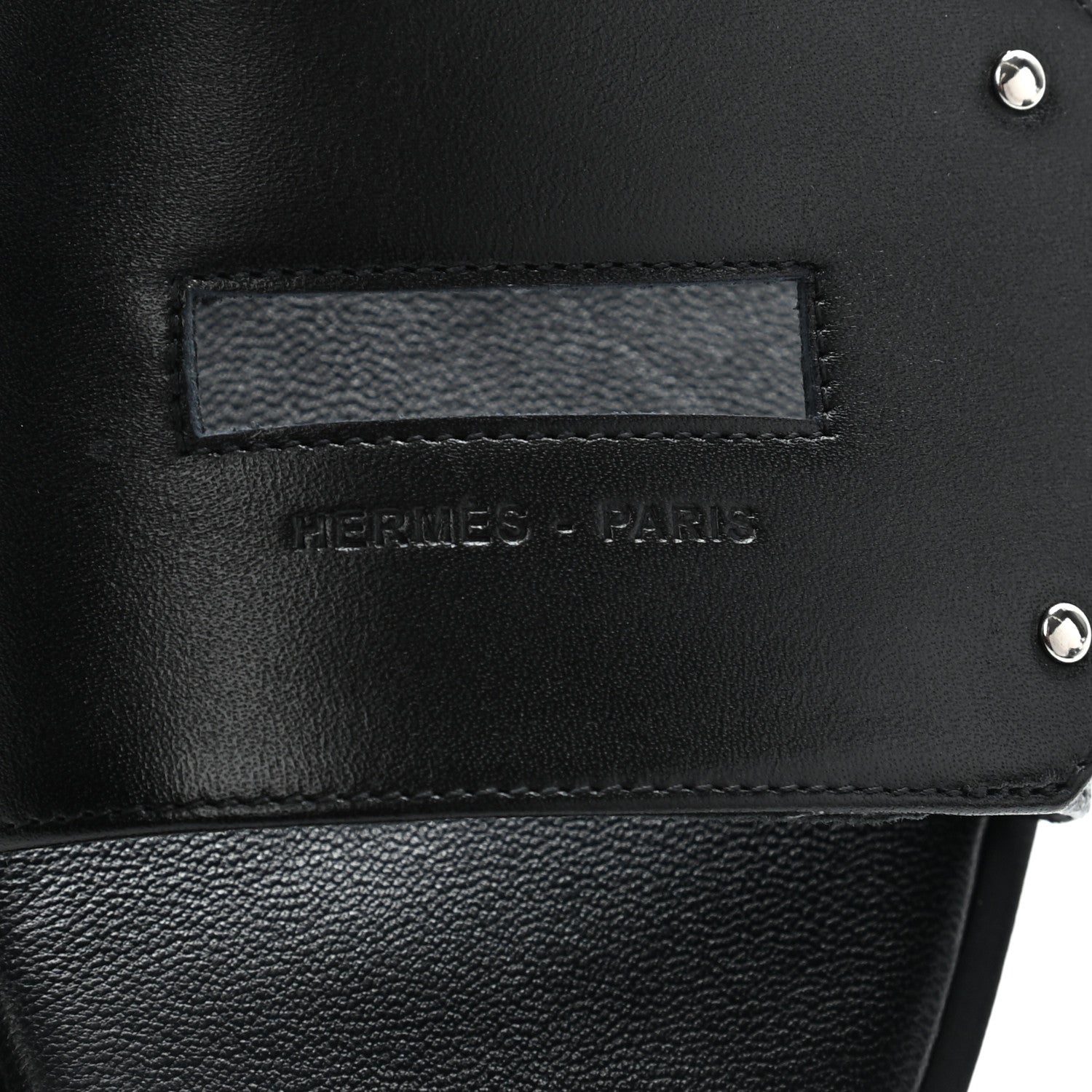 Hermes Calfskin View Sandals 37.5 Black 7 of 9