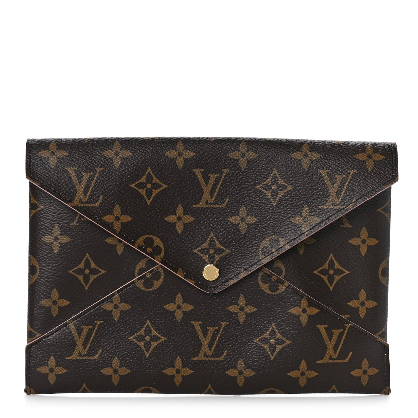 Monogram Large Kirigami Pochette Insert Rose Ballerine