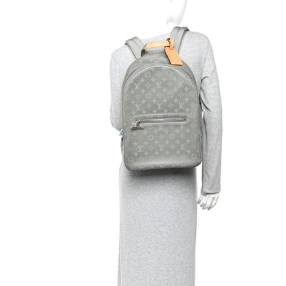 Louis Vuitton Monogram Titanium Backpack PM 2 of 9