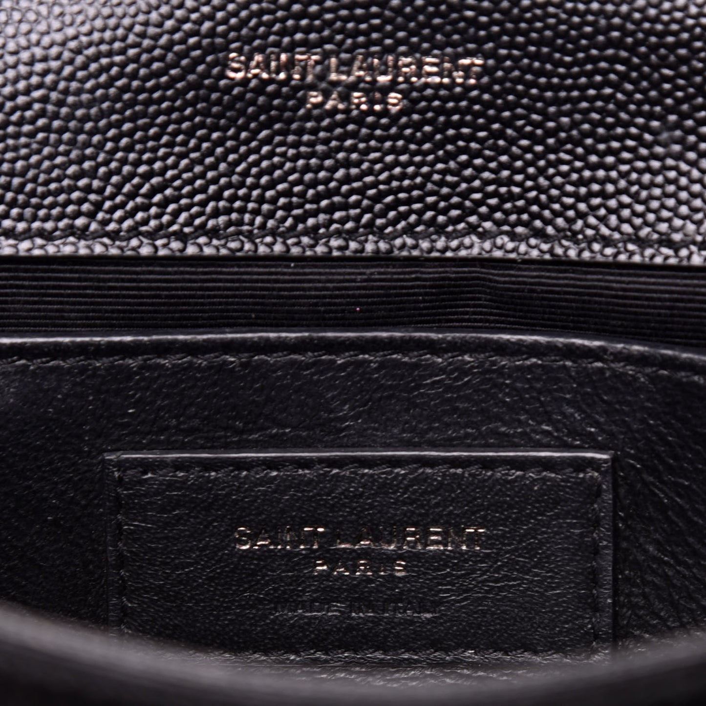 Grain De Poudre Small Monogram Kate Satchel Black