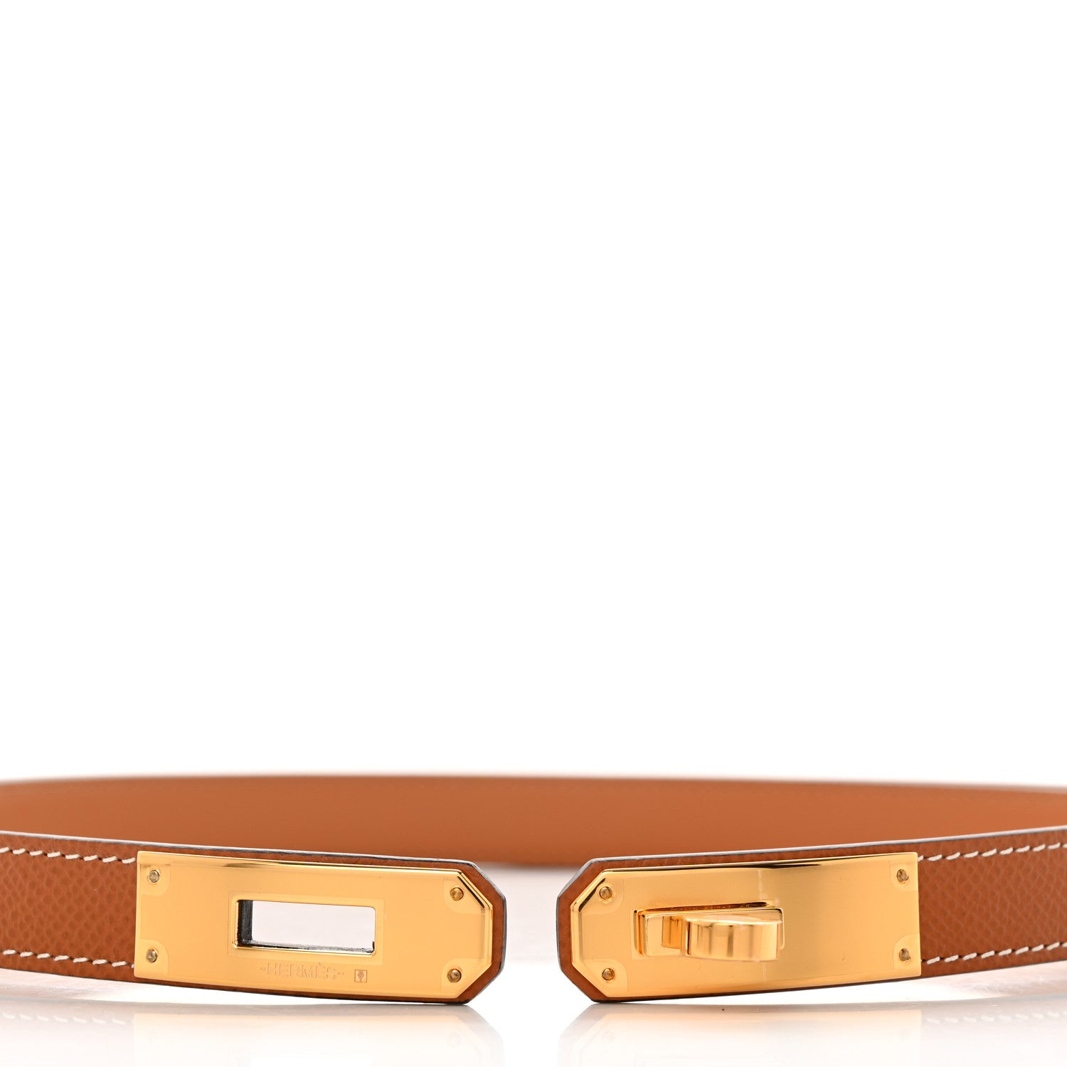 Hermes Epsom Kelly Belt Gold 4 of 5