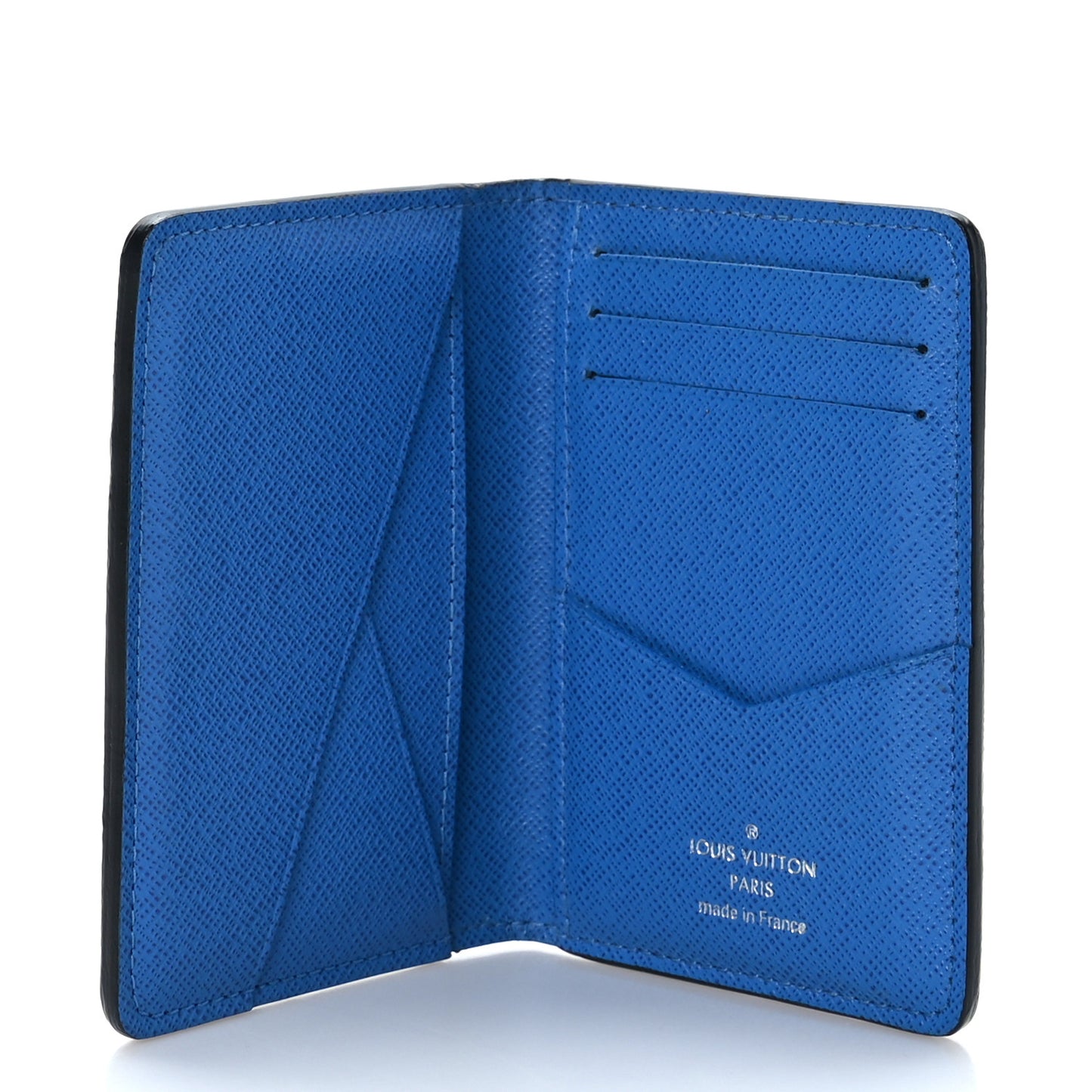 Damier Graphite Giant Pocket Organizer Blue
