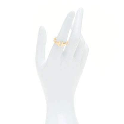 Tiffany 18K Yellow Gold T Square Ring 56 7.5 2 of 4