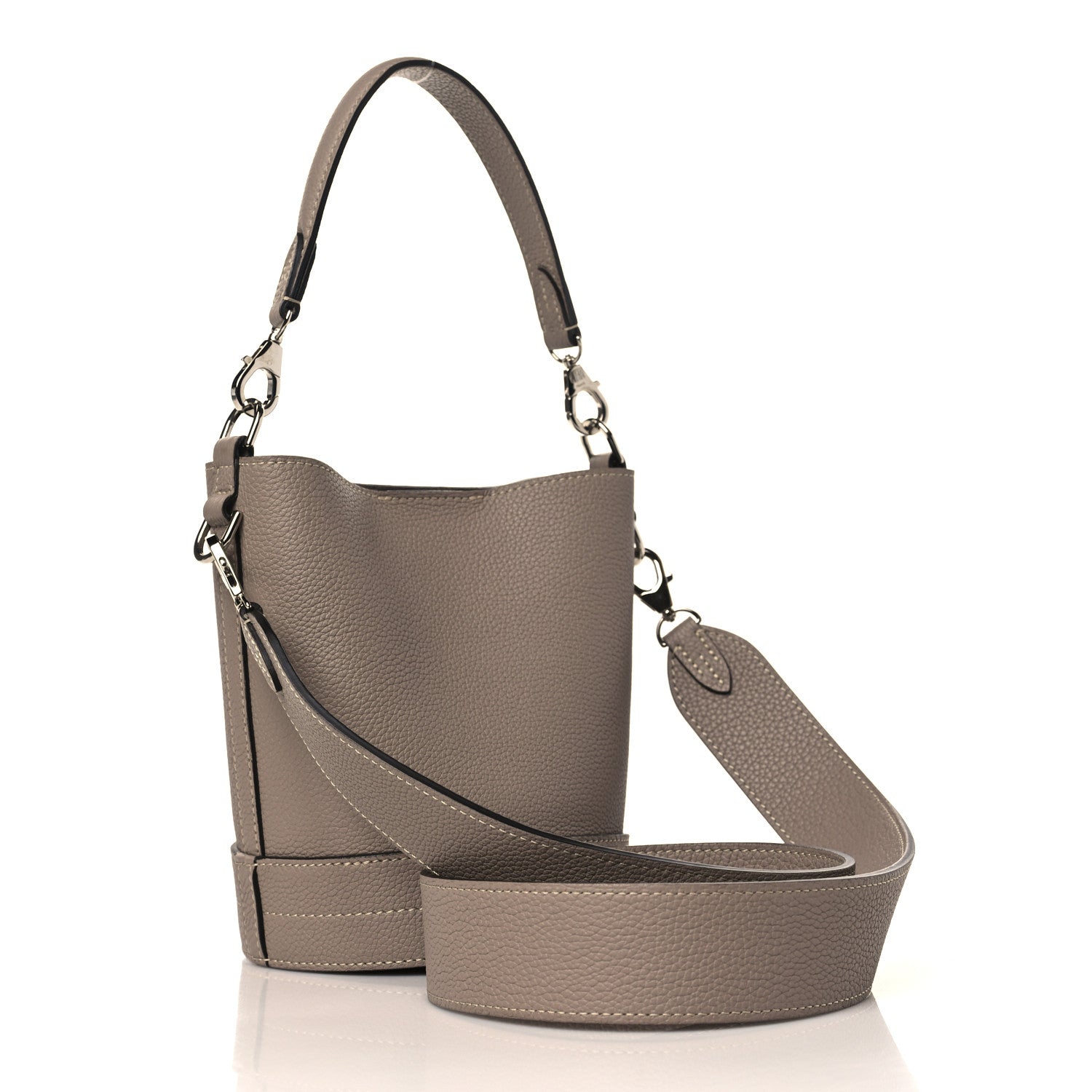 Moynat Taurillon Blush Baluchon BB Tourterelle 4 of 9