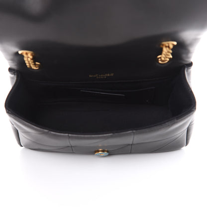 Saint Laurent Lambskin Patchwork Monogram Small Jamie Black 5 of 13