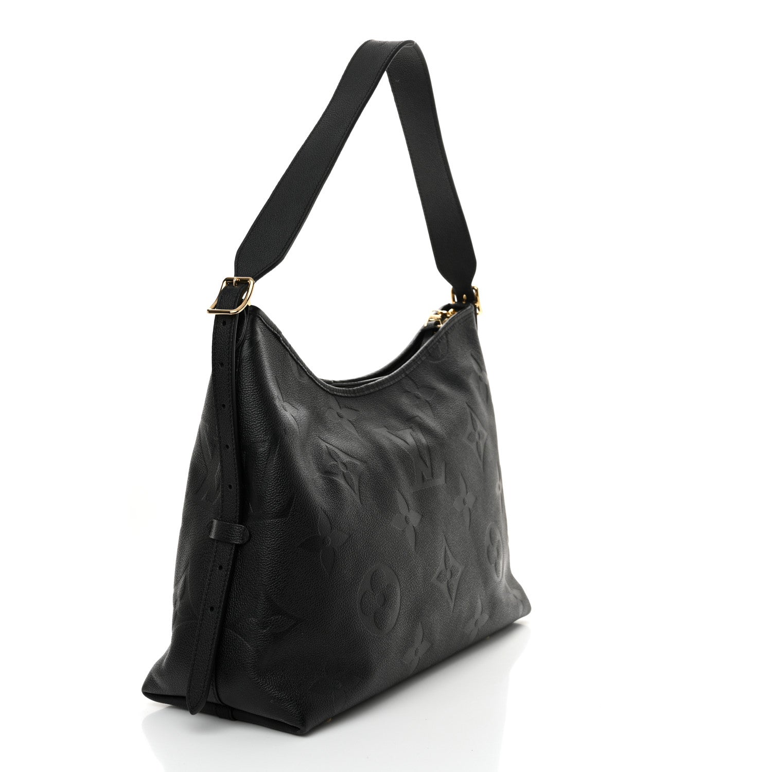 Louis Vuitton Empreinte Monogram Giant CarryAll MM Black 4 of 10