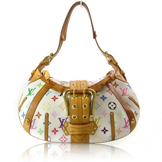 Monogram Multicolor Leonor White