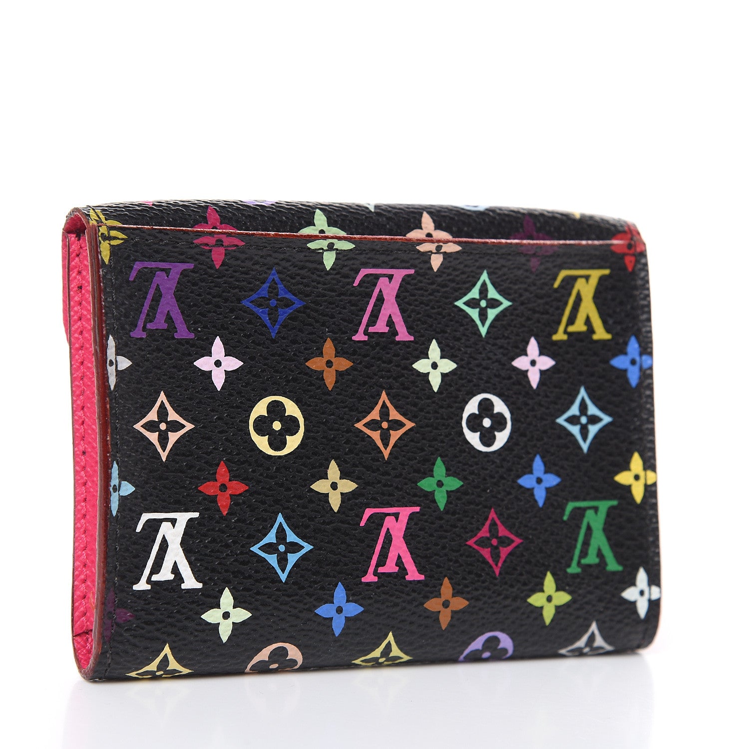 Louis Vuitton Monogram Multicolor Business Card Holder Black Grenade 3 of 8