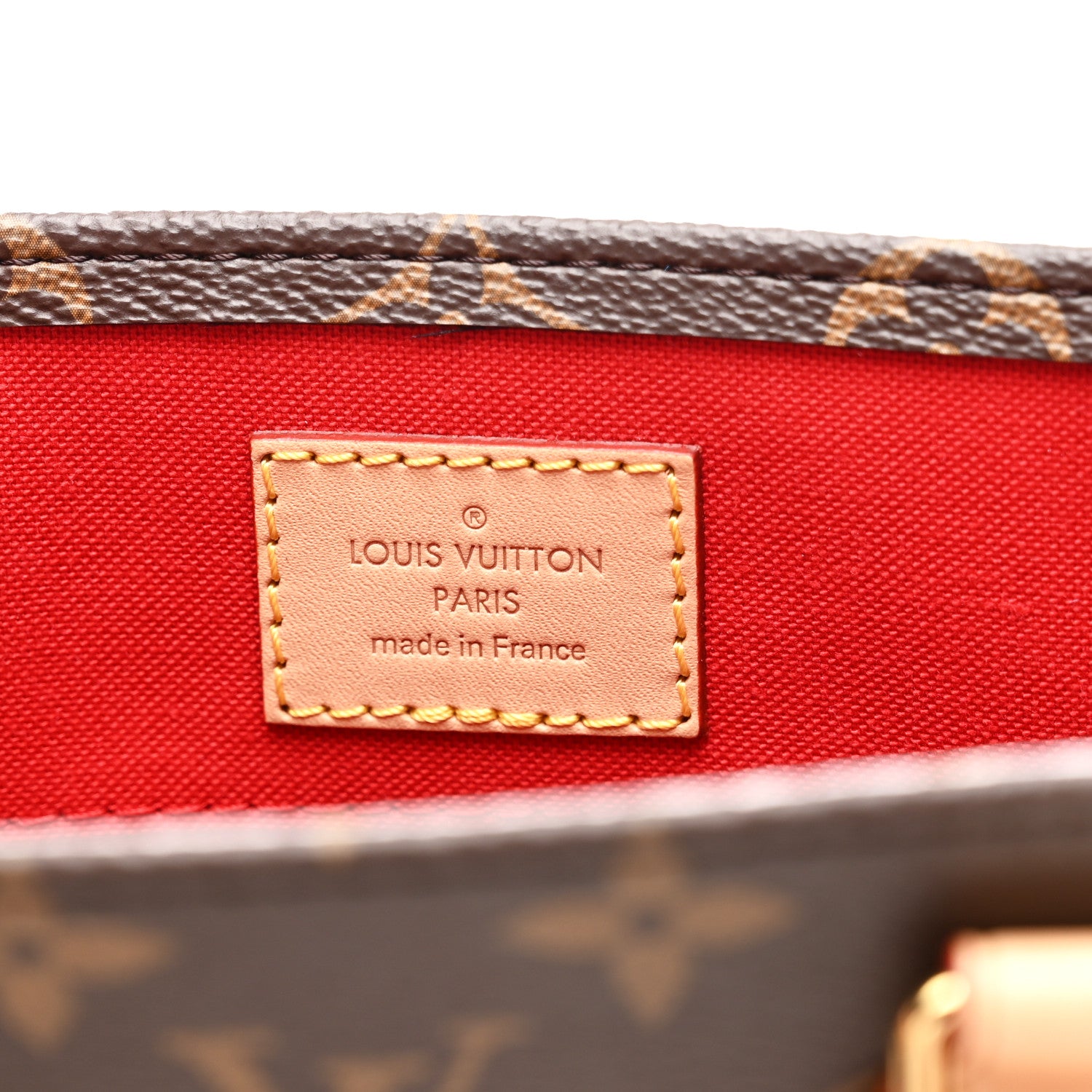 Louis Vuitton Monogram Sac Plat BB 6 of 9