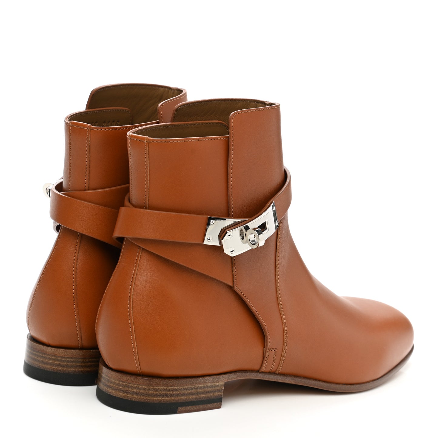 Calfskin Neo Low Boots 36 Natural