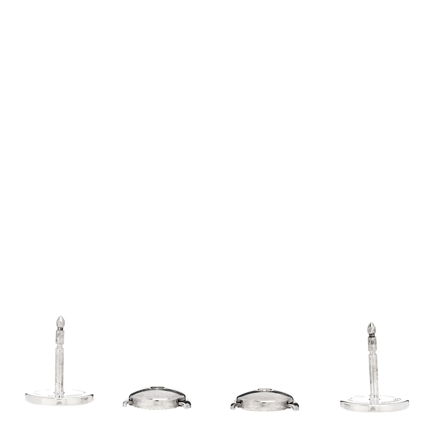 Sterling Silver TPM Ex-Libris Earrings