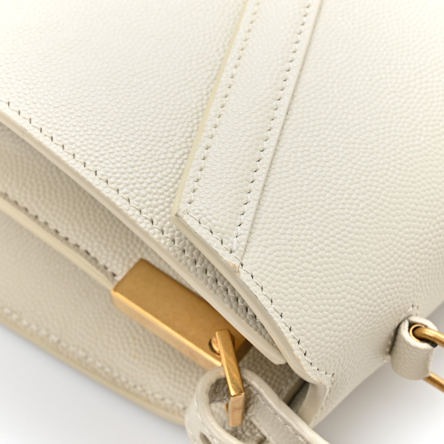 Grain de Poudre Mini Classic Monogram Cassandra Top Handle Vintage White