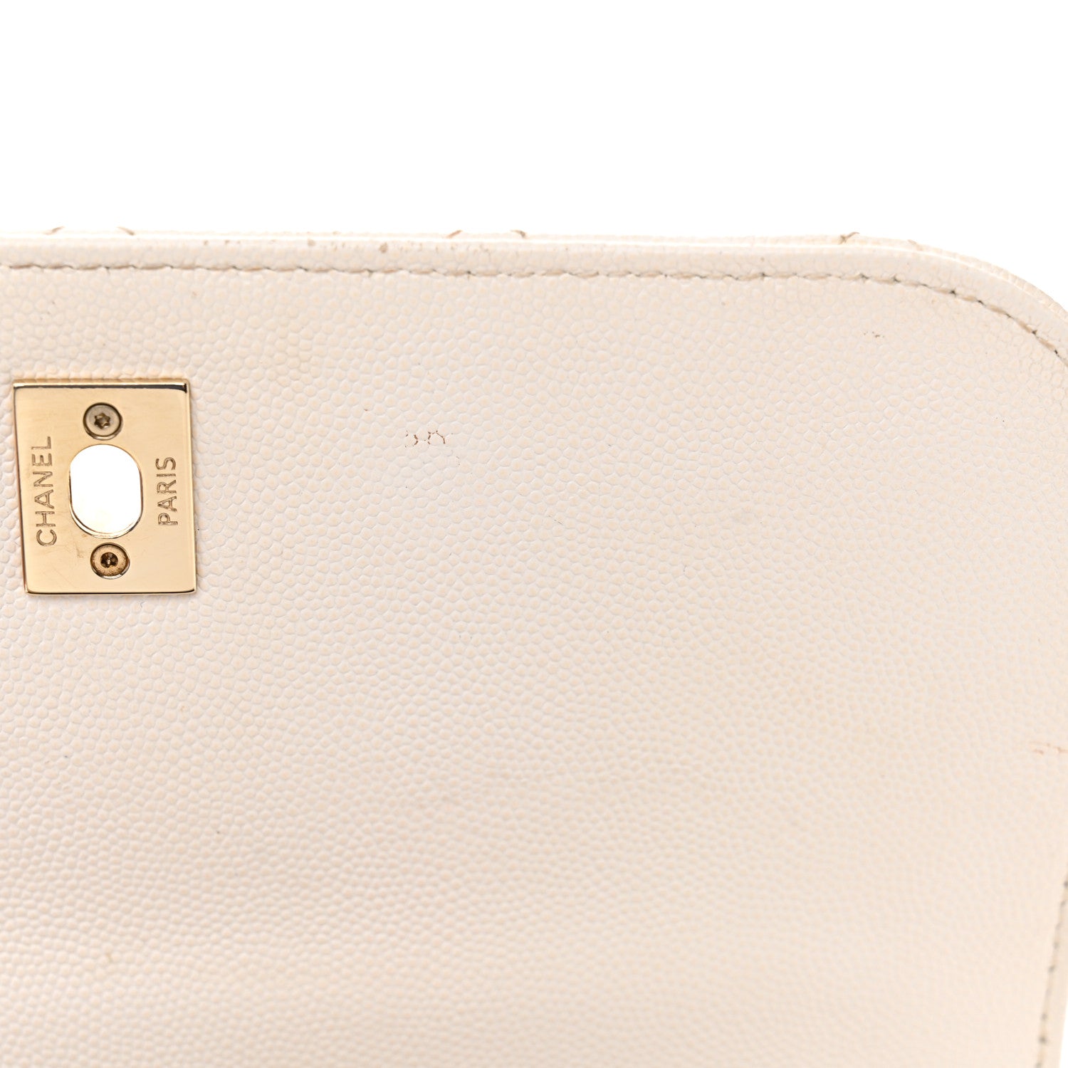Chanel Caviar Quilted Medium Business Affinity Flap White 12 of 18