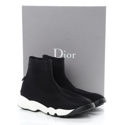 Christian Dior Technical Canvas Fusion High Top Sneakers 39.5 Black 9 of 9