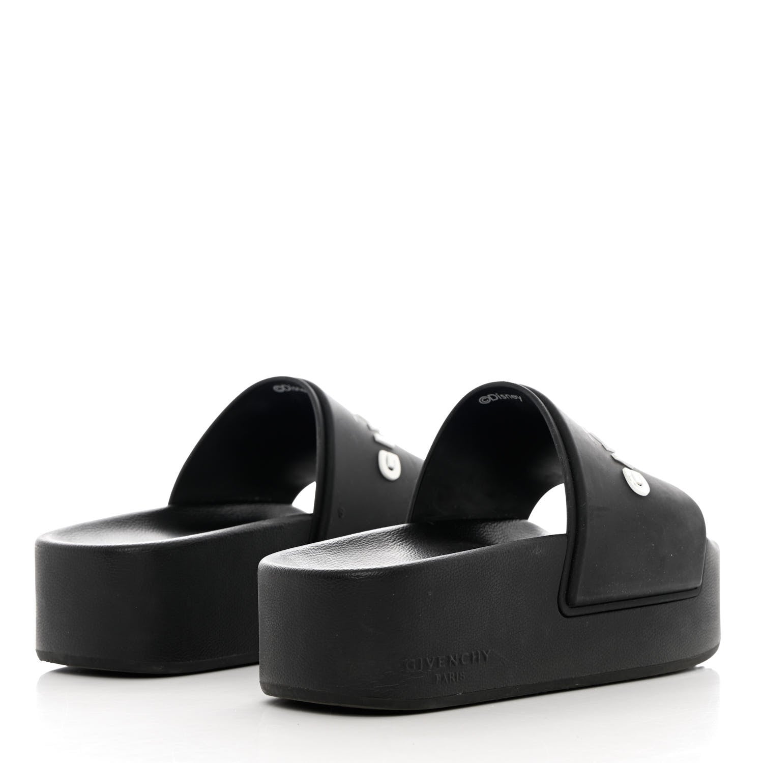 Givenchy Rubber Logo 101 Dalmatians Print Platform Slides 39 Black 4 of 12