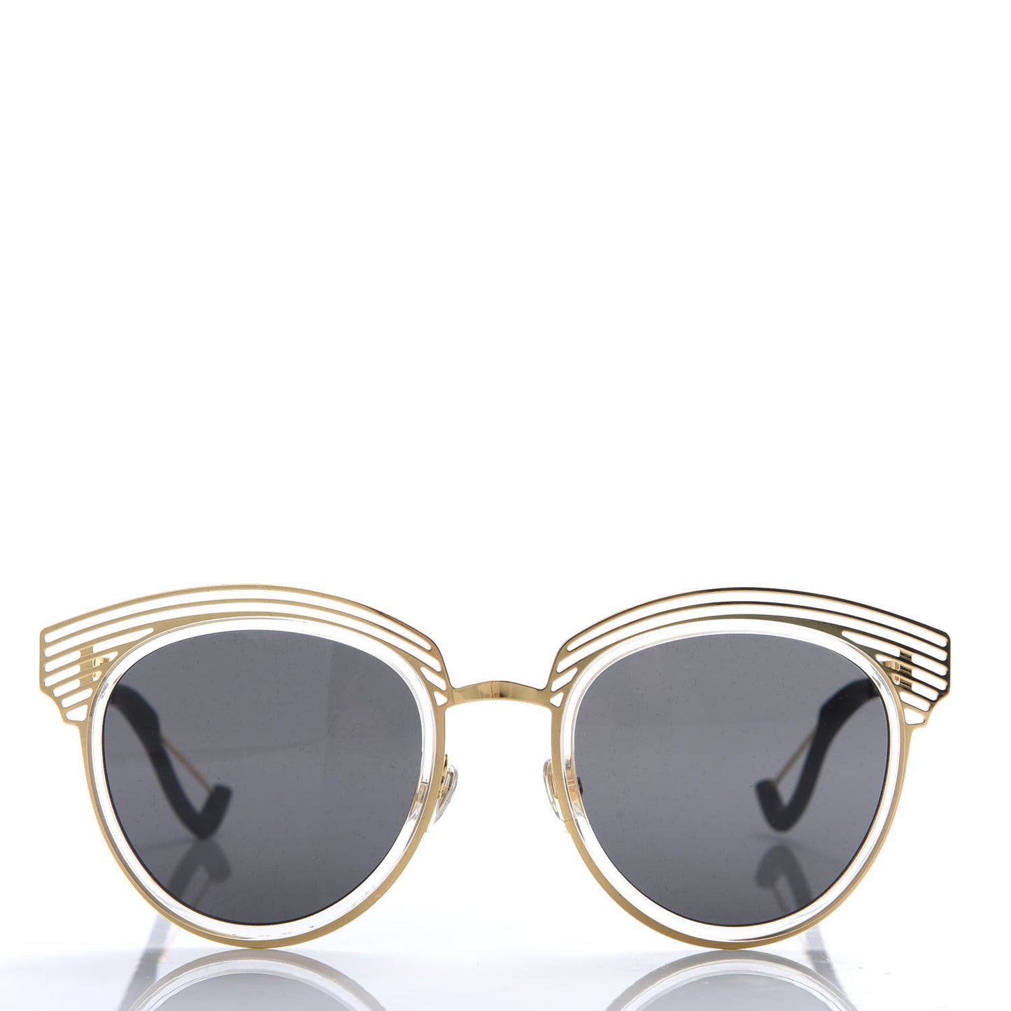 Acetate Enigme Sunglasses Gold