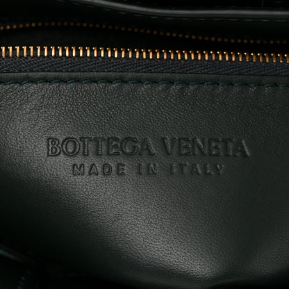Bottega Veneta Foulard Tie Dye Maxi Intrecciato Padded Cassette Crossbody Bag Celadon Inkwell 6 of 11