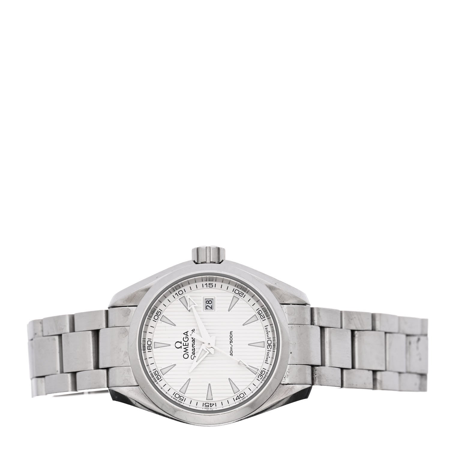 Omega Stainless Steel 30mm Seamaster Aqua Terra Quartz Watch Silver 231.10.30.60.02.001 2 of 4