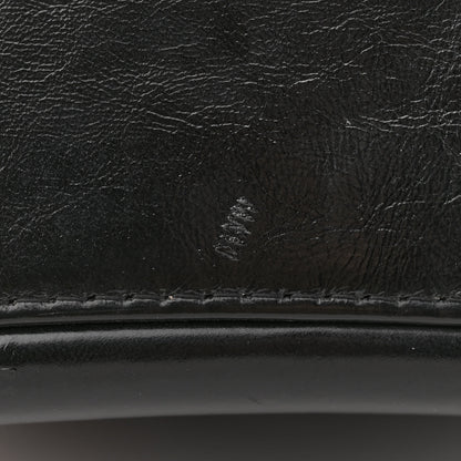 Chanel Aged Calfskin Chevron Quilted Small Gabrielle Hobo Black 11 of 12