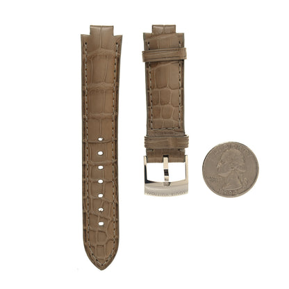 Louis Vuitton Alligator Tambour Watch Strap Olive 2 of 4