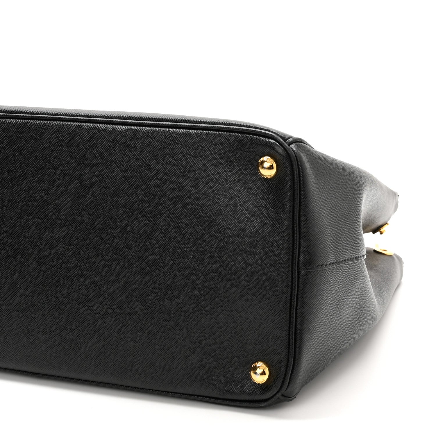 Prada Saffiano Medium Galleria Double Zip Tote Black 10 of 12