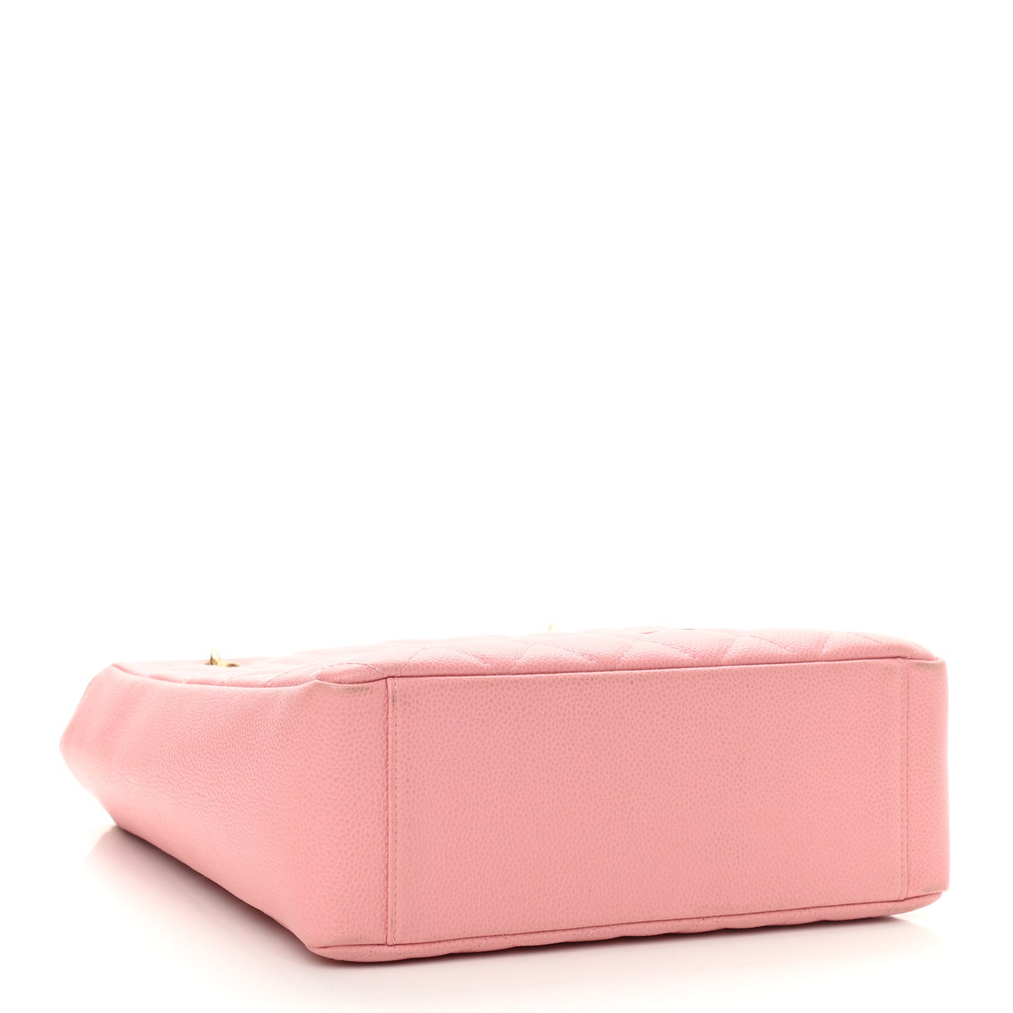 Caviar Quilted Petit Shopping Tote PST Pink