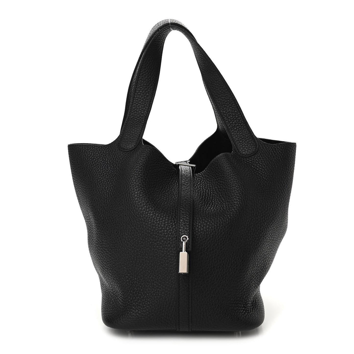 Taurillon Clemence Picotin Lock 22 MM Black