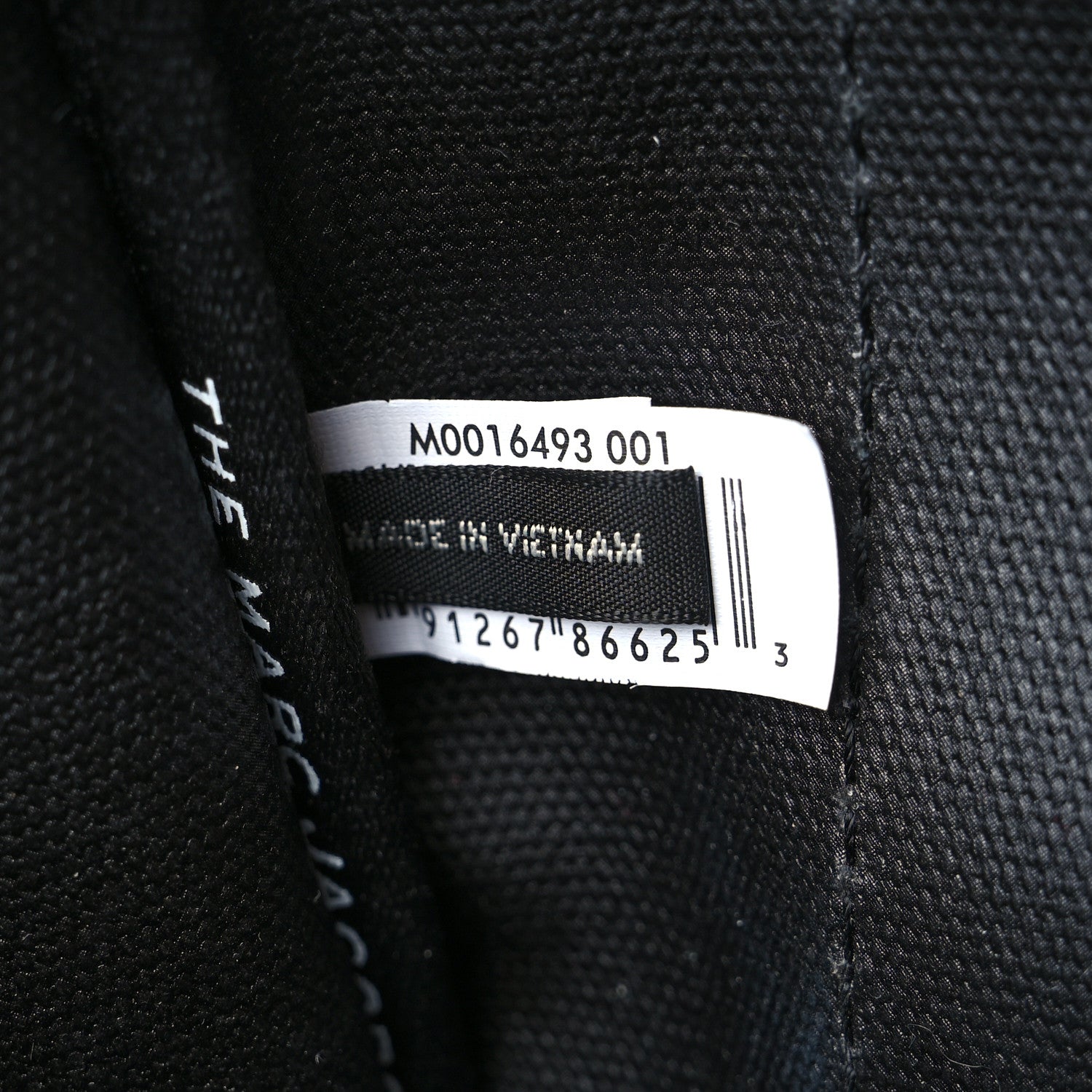 Marc Jacobs Cotton Canvas Mini The Traveler Tote Bag Black 6 of 14